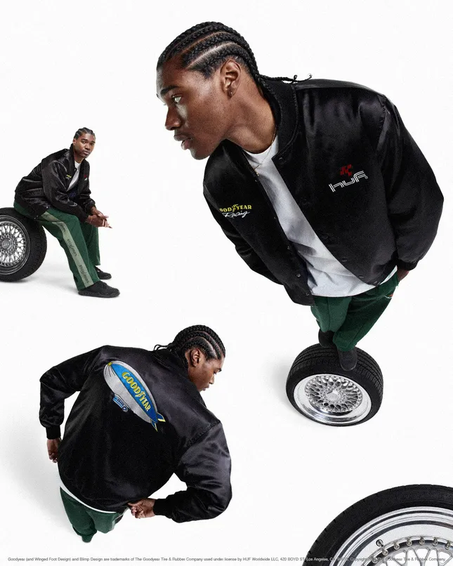 HUF x GOODYEAR / LOOKBOOK