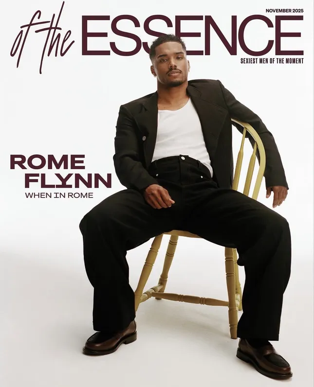 Rome Flynn for Essence Magazine