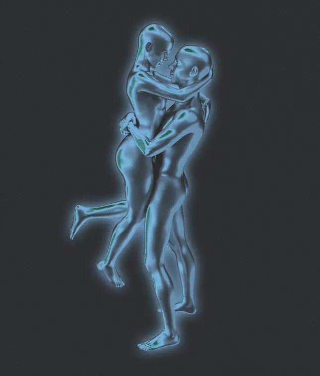 Stylized figure renders