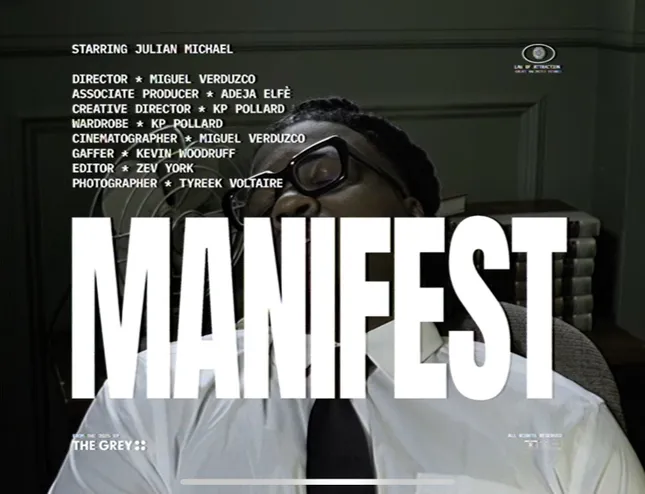 MANIFEST (Visualizer) - Julian Michael
