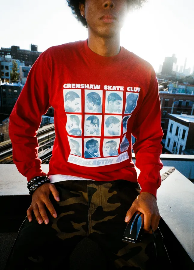 Barbershop Tee by Crenshaw Skate Club