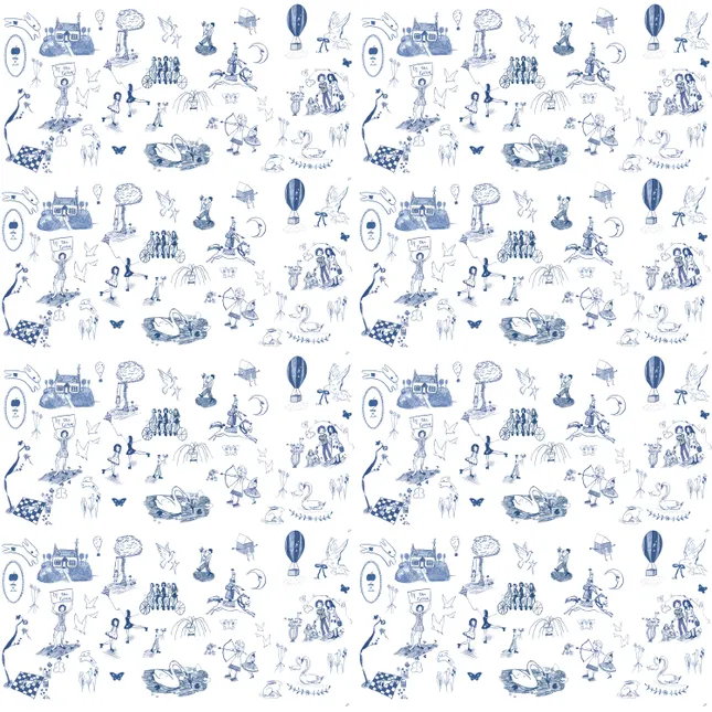 Toile Pattern Design