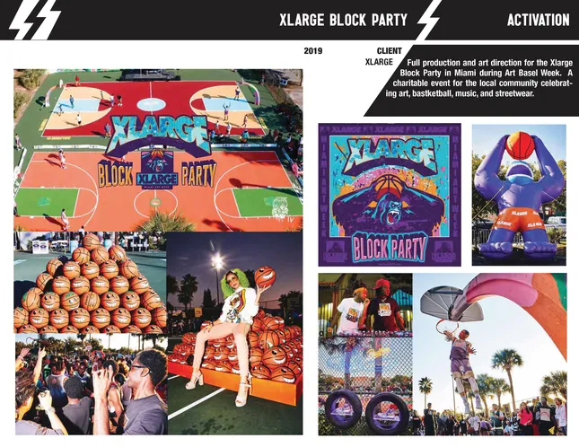 Miami Art Basel block party XLARGE