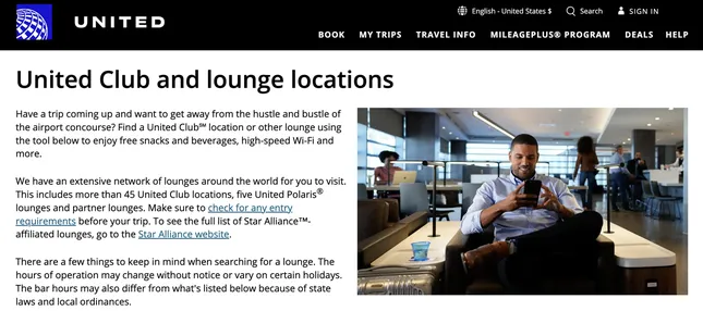 United Lounge Rebrand