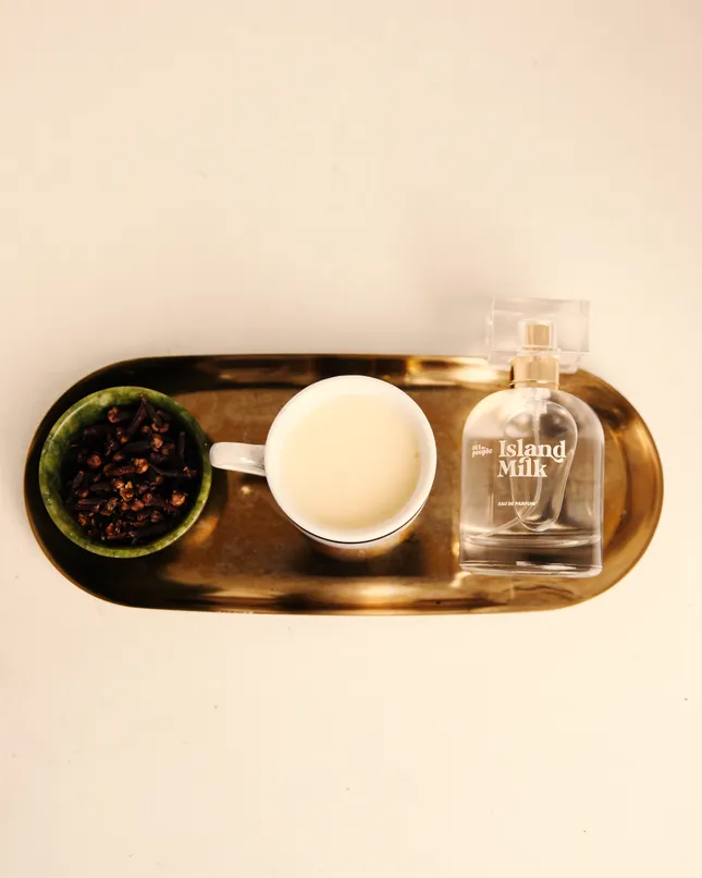 OUI the People Island Milk fragrance Campaign.