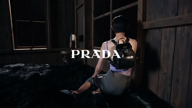 Prada social media