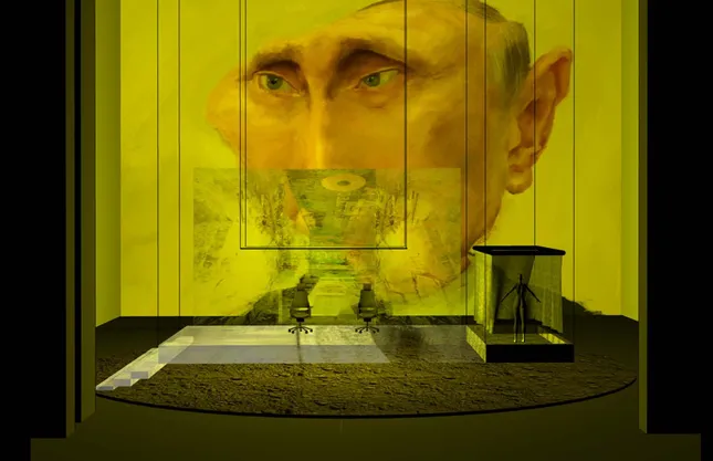 Theater Stage Concept, "Internat" Maxim Gorki Theater