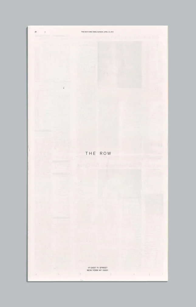 The Row Store Opening Campaign