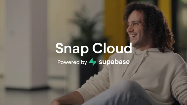 Snapchat x Supabase