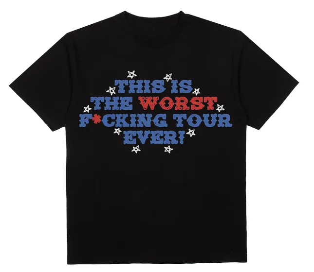 Veeze “Worst Tour Ever” Merch (unreleased)