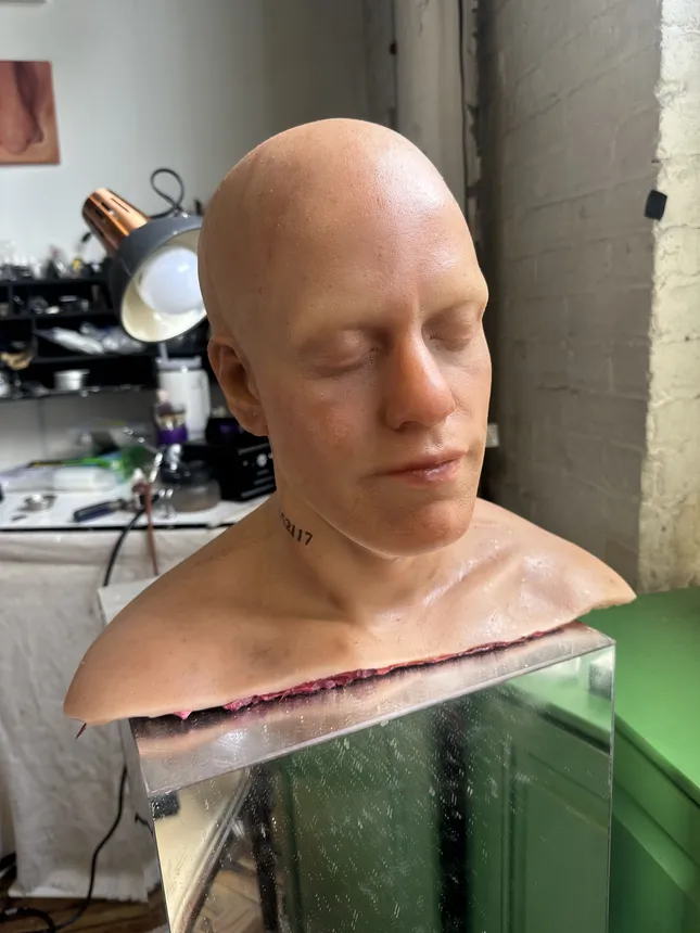 Custom silicone head for Kody Phillips