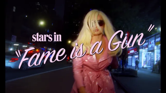 Addison Rae - ‘Fame is a Gun’ Title Design