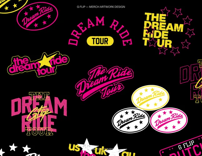 G-Flip - 'Dream Ride' - Merchandising