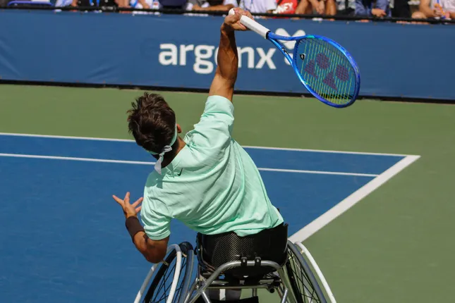 Racquet Mag “Hot Wheels” Issue  - 25 US Open Wheelchair tennis