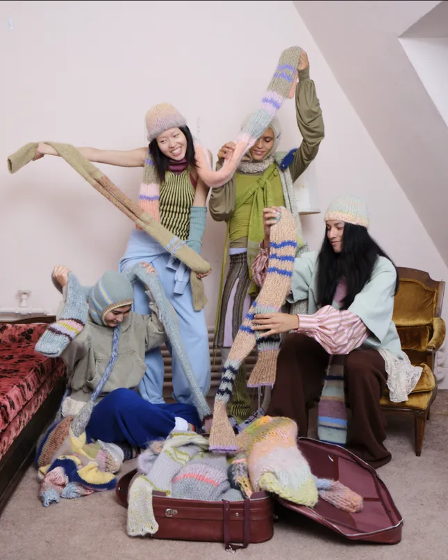 Campaign for Verconiik knitwear