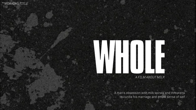 "WHOLE"  Short Film Pitch Deck