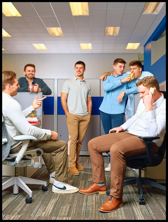 Mugsy office shoot