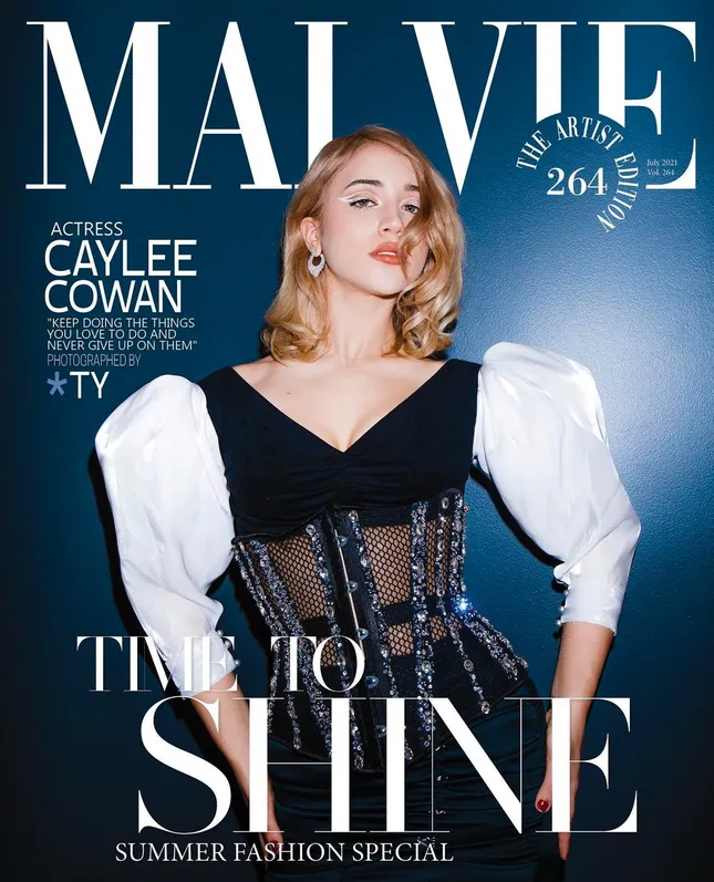 Malvie Press Shoot - Magazine Cover