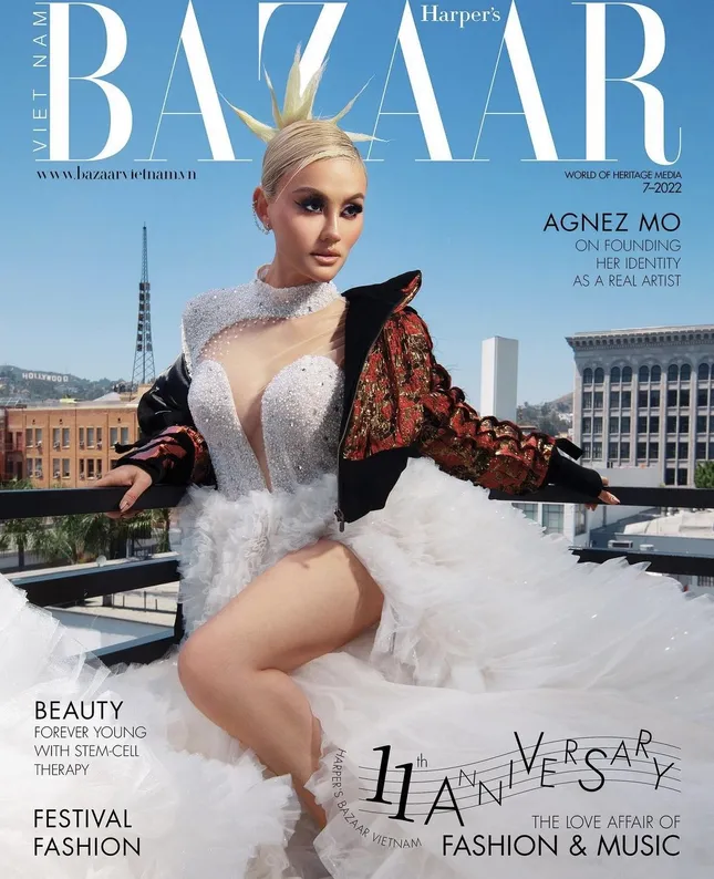 Agnez Mo - Harper Bazaar Vietnam Cover