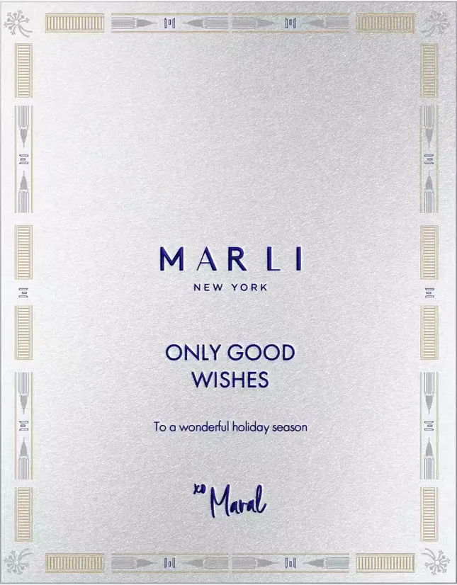 Moving Holiday Poster for Marli