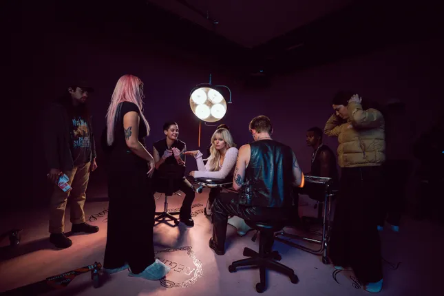 “Not My Fault” BTS Photography (directed by Mia Barnes).