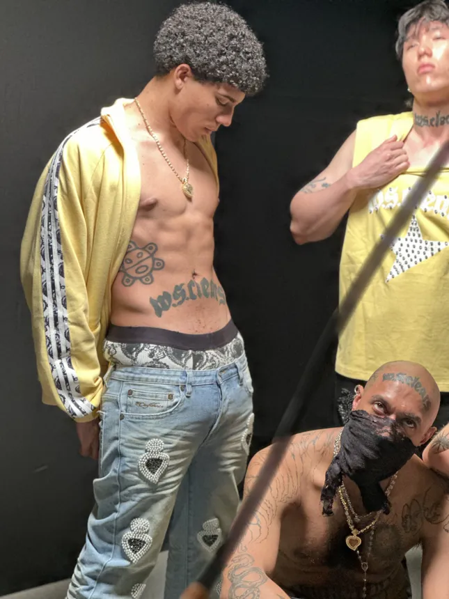 Fake tattoos for photoshoot