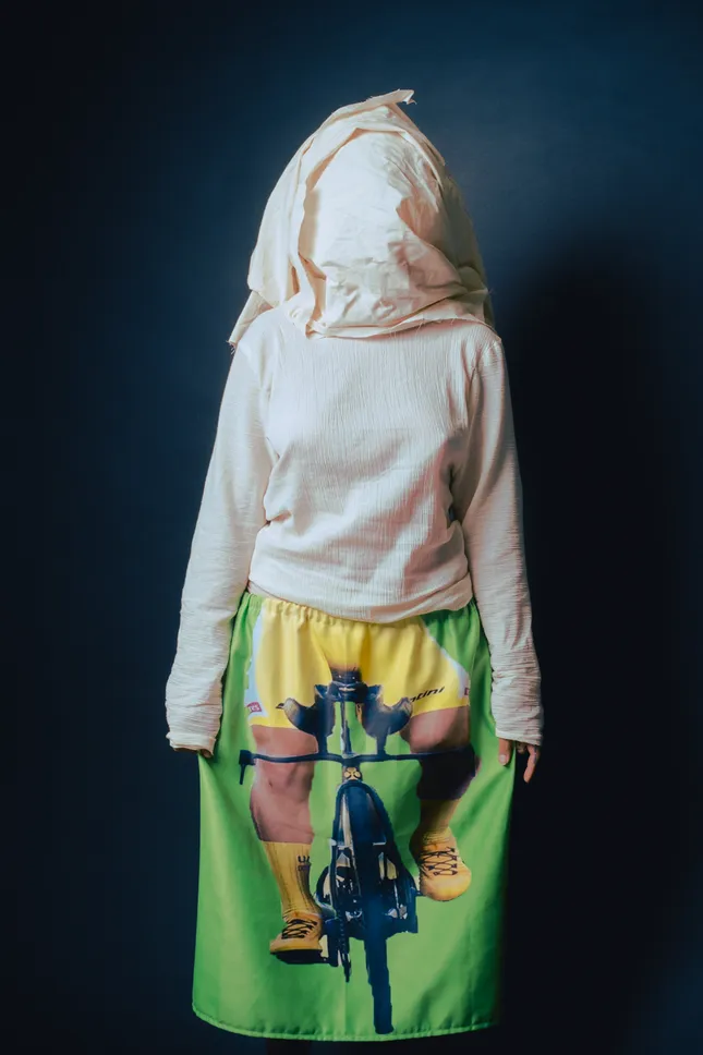 Leg Skirt Studio Shoot