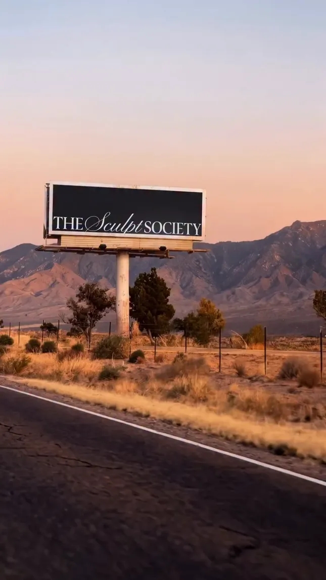 The Sculpt Society x Coachella Billboard