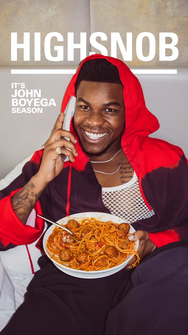 John Boyega for Highsnobiety
