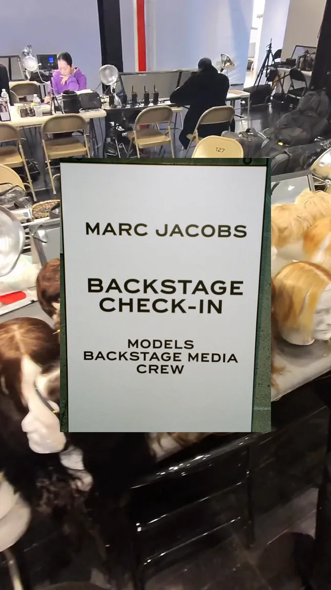 Wig Work for Marc Jacob’s FW26