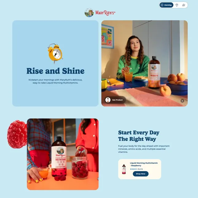 Amazon x Mary Ruth’s