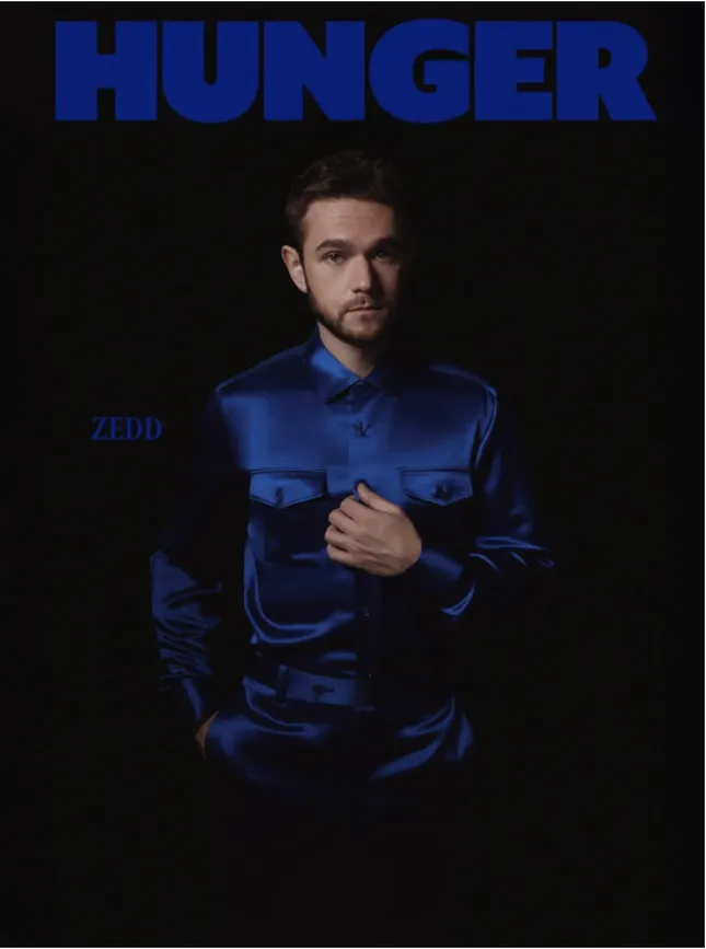 Zedd - Hunger magazine cover