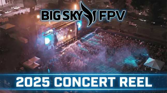 2025 Concert and Festival Drone Reel  Coverage
