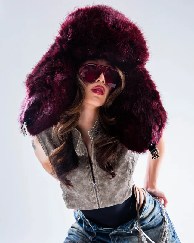 New work for Herman Winters.  oversized trapper look one