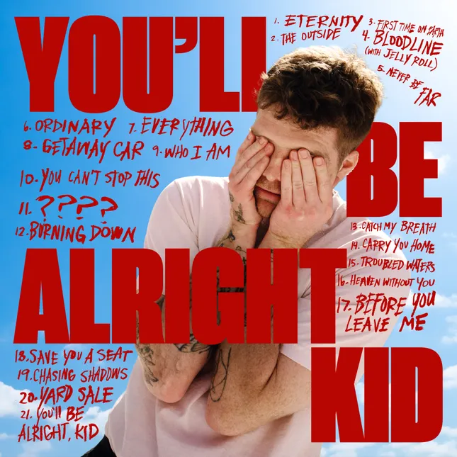 Alex Warren - “You’ll Be Alright Kid” cover art