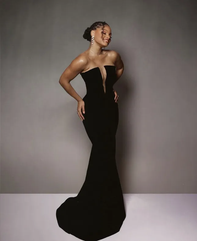 Halle Bailey X Clive Davis Grammy Party
