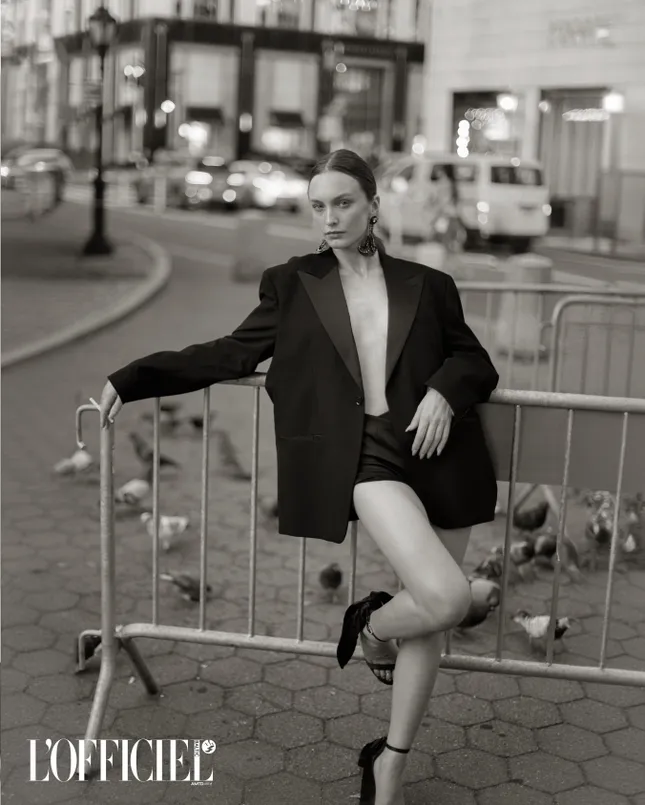 L’OFFICIEL MAGAZINE -La Parisien in New York