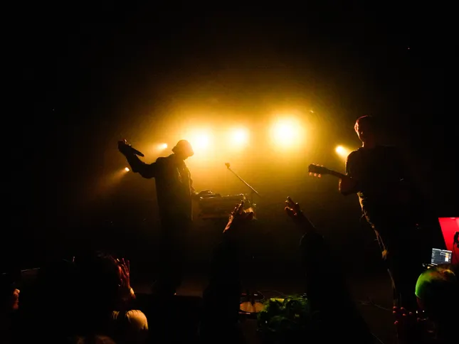 Stage lighting for Sam Austins