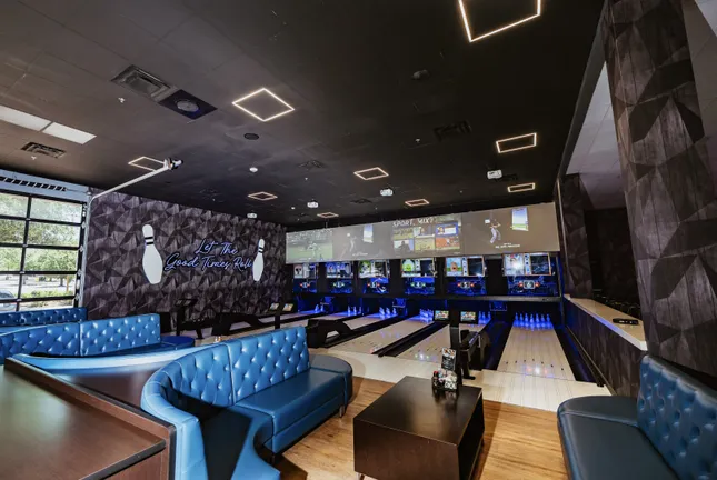 Interior Photogtaphy for Crush It! Sports Lounge