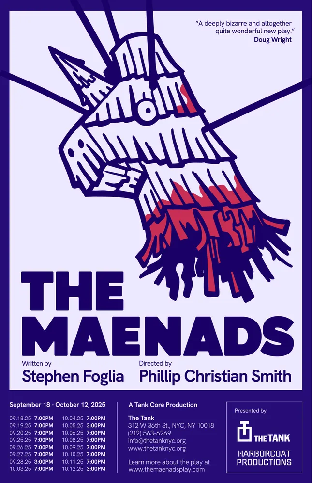 The Maenads Play Poster