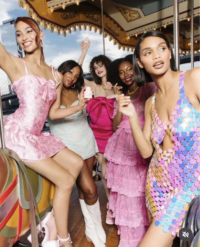BROWN GIRL Jane Carousel fragrance campaign