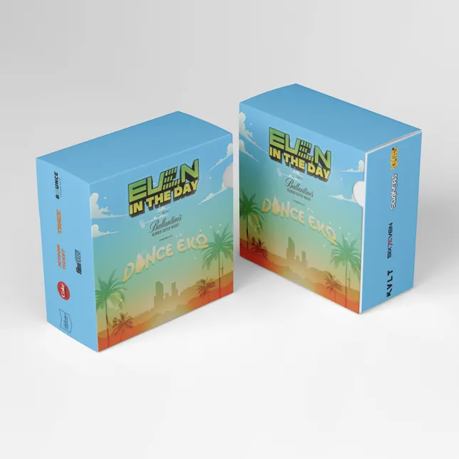 PR box design for Even In The Day