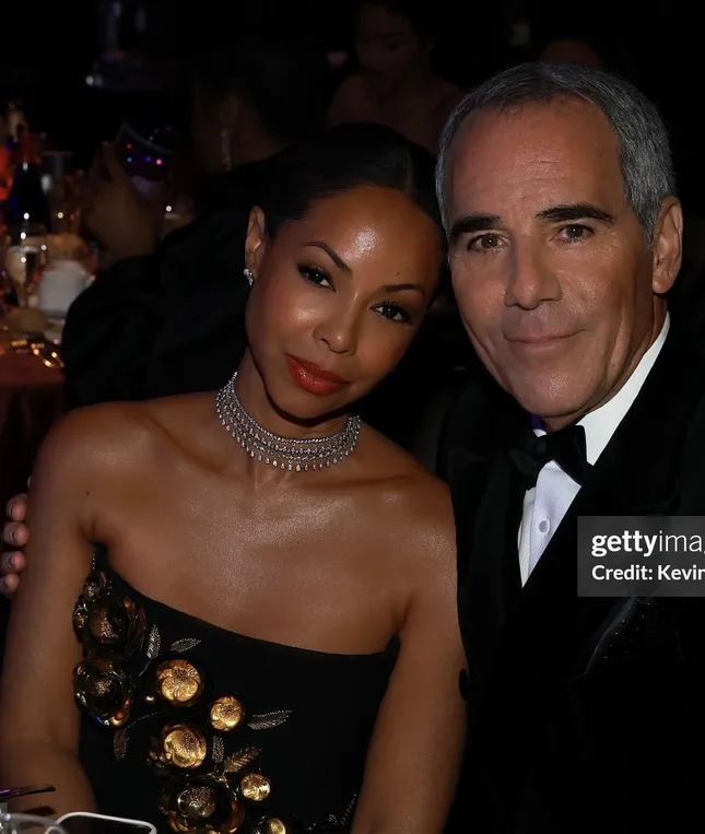 Clive Davis party x Angelina, Monte, Avery Lipman. Republic Records