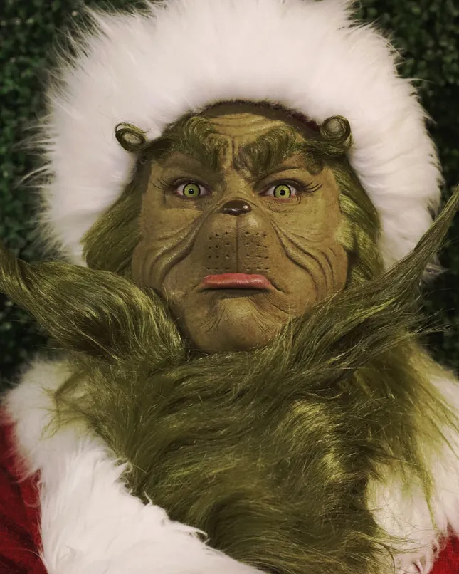 Universal Studios Grinch Makeup