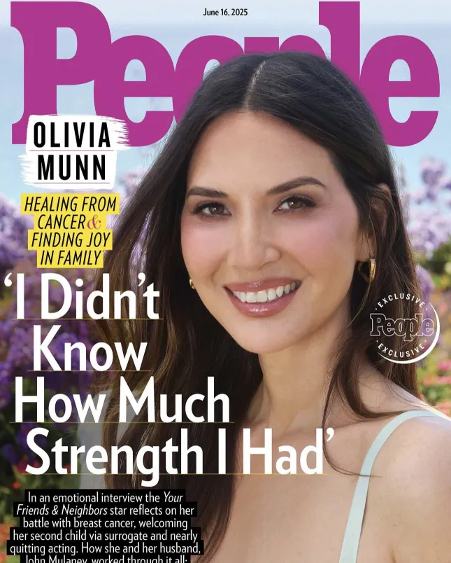 Olivia Munn - People Magazine