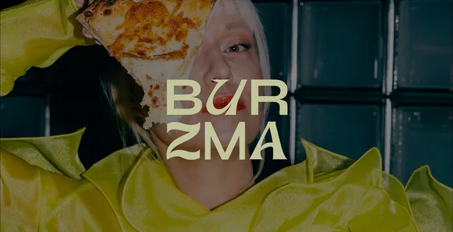 Burzma Food Hall Branding