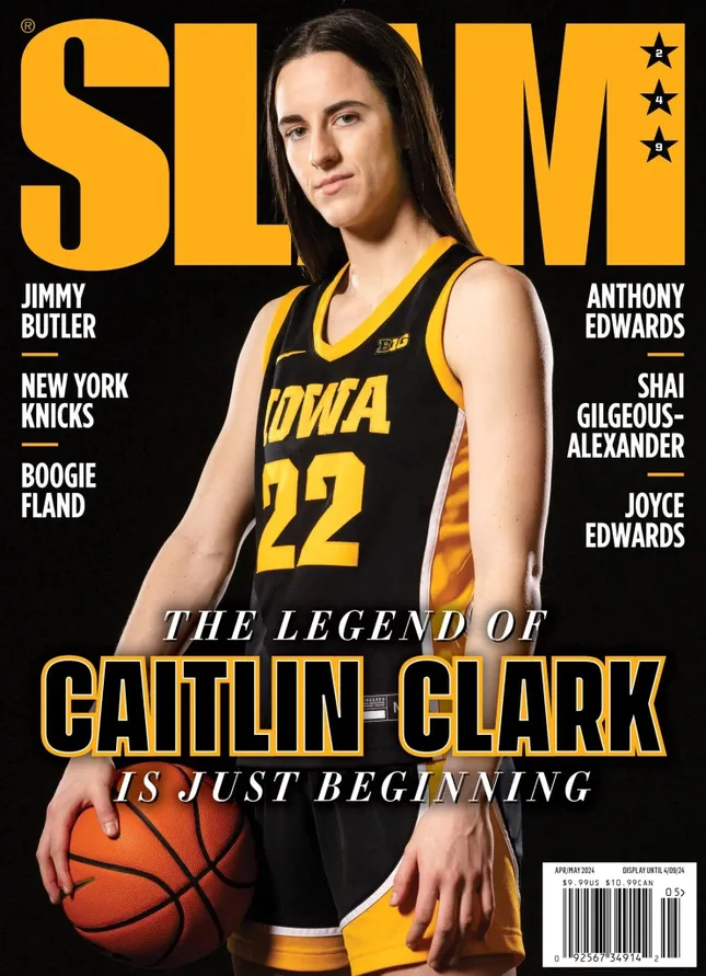 Caitlin Clark for SLAM Magazine