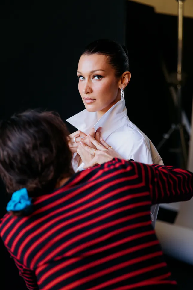 Chopard: On set w/ Bella Hadid & Alasdair McLellan
