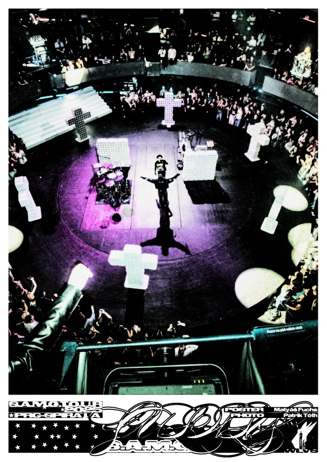 s.a.m.o. tour posters