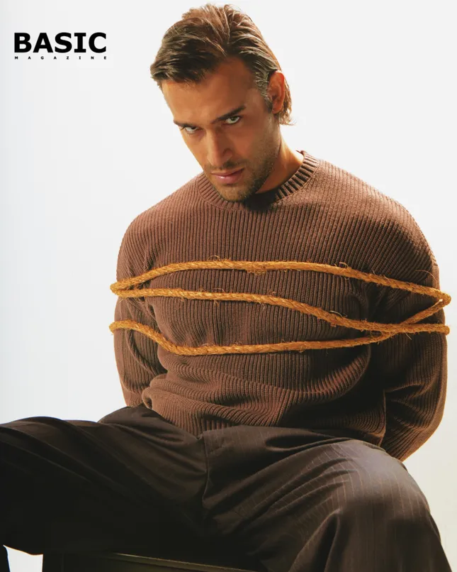Sam Asghari l for Basic Magazine  cover